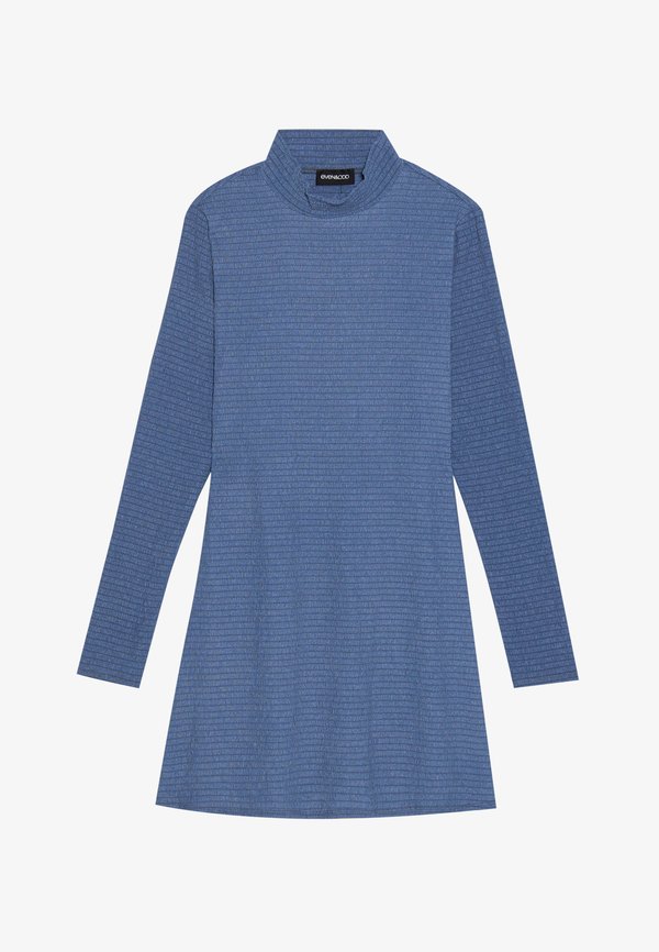 Jersey dress - denim4