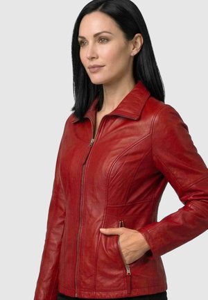 Lederjacken24, SOFINEA - Lederjacke - rot