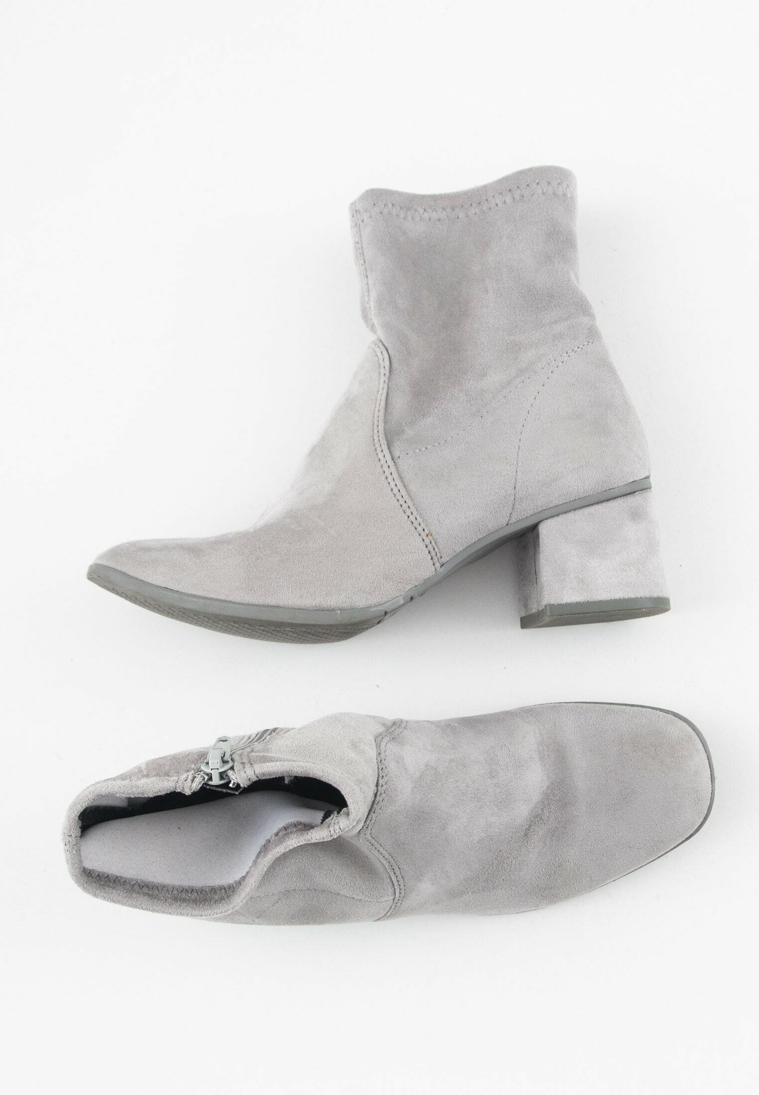Tamaris Botines camperos - grey/gris - Zalando.es