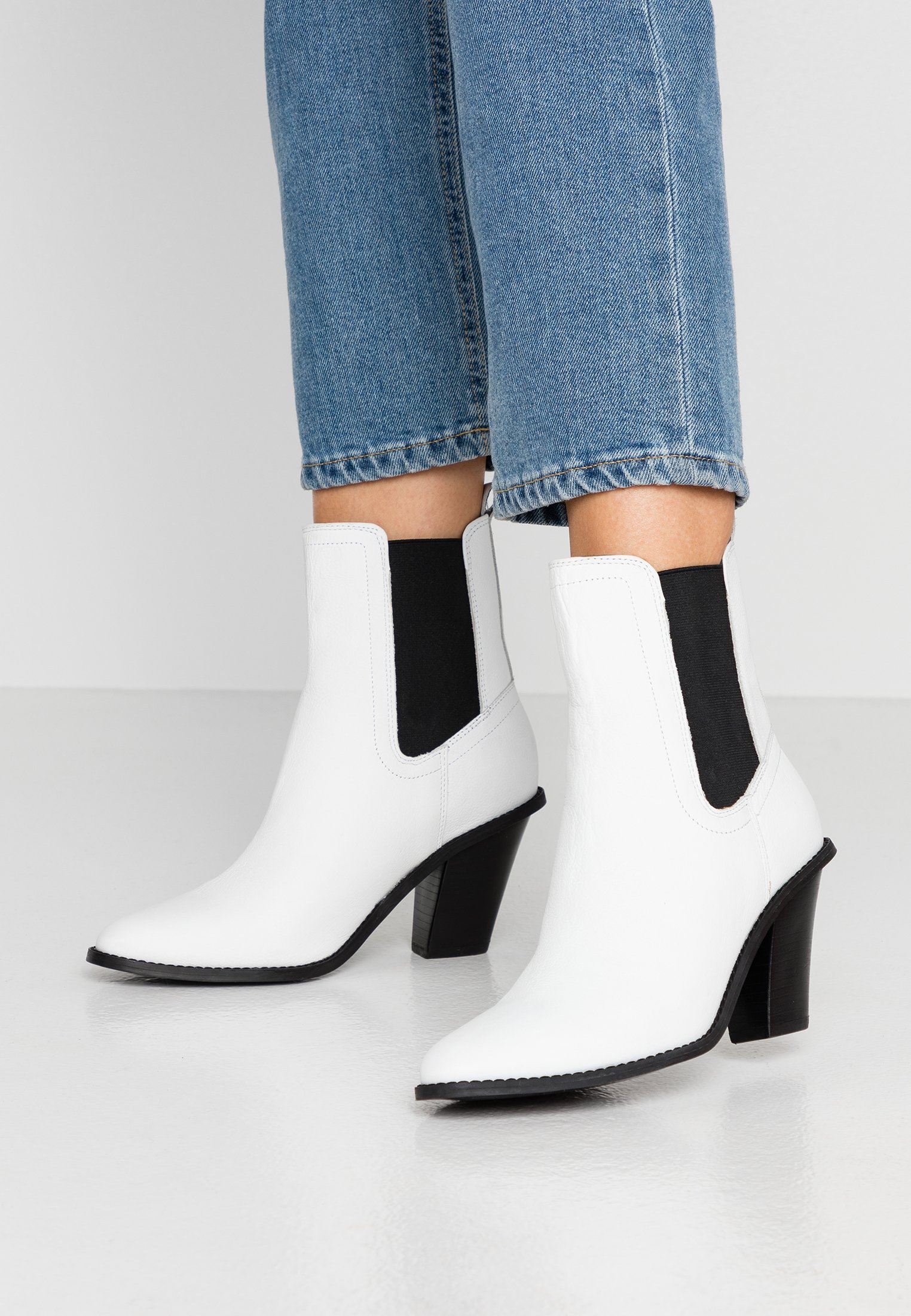 River Island Enkellaarsjes met hoge hak white Zalando.nl River Island Enkellaarsjes met hoge hak white Zalando.nl