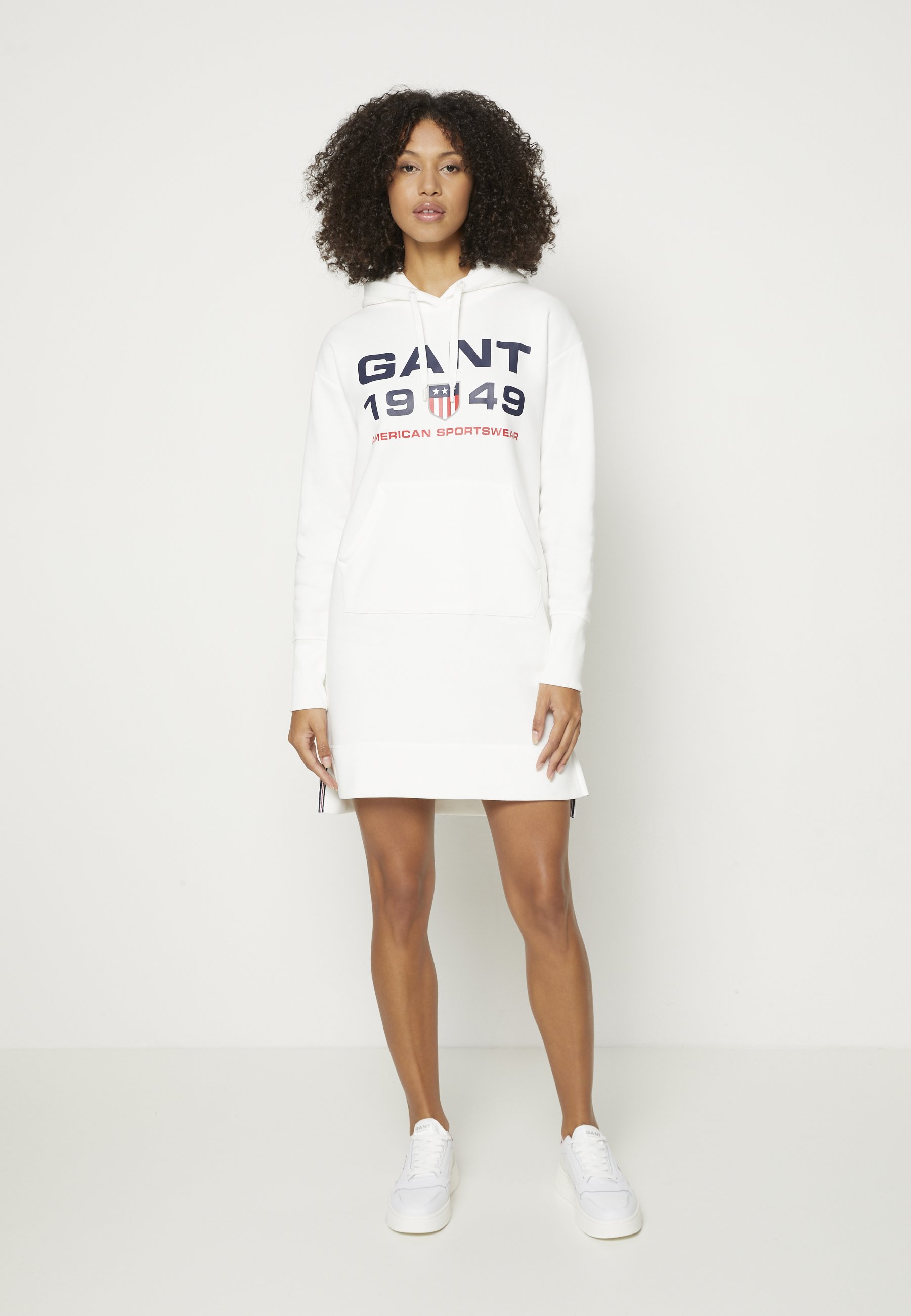 GANT RETRO SHIELD HOODIE DRESS - Kjole 