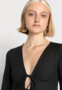 Gina Tricot COLETTE - Camisola de manga comprida - black