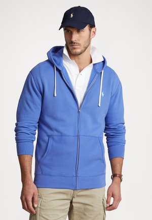 HOOD LONG SLEEVE - Zip-up sweatshirt - maidstone blue