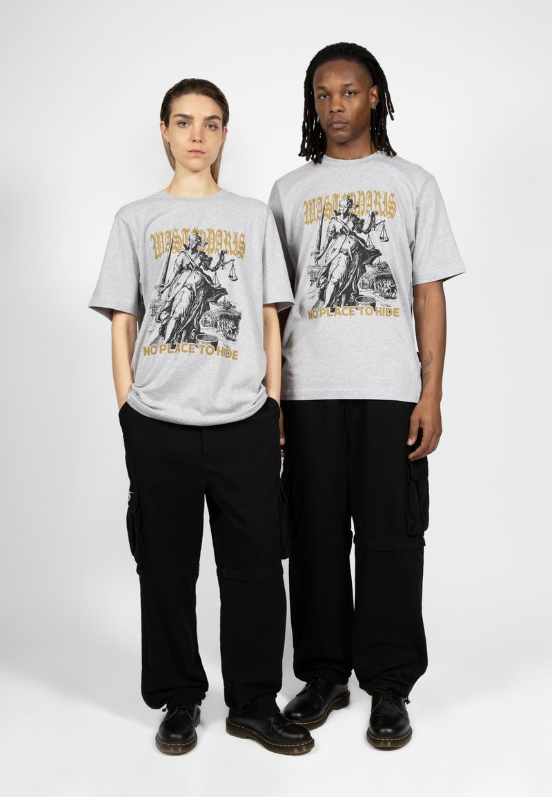 Wasted Paris - HUNTER PANT BOILER UNISEX - Cargo trousers - black, Enlarge