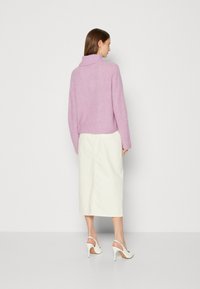 Mos Mosh THORA ROLLNECK - Maglione - lavender herb
