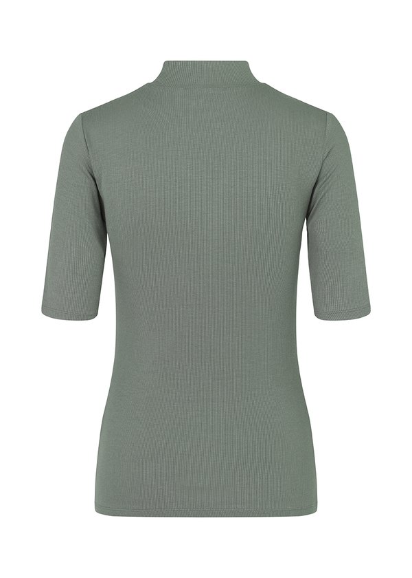 KROWN - Basic T-shirt - soft moss4