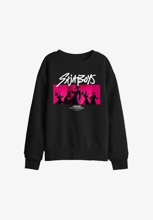 NETFLIX, KPOP DEMON HUNTERS SAJA BOYS PINK DEMONS UNISEX - Sweatshirt - black