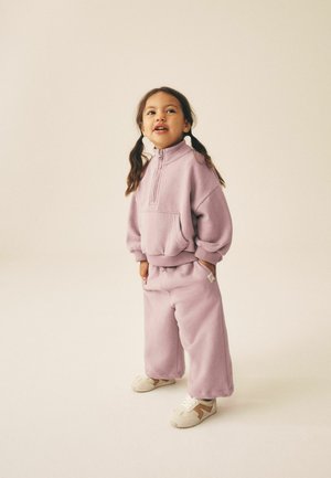 Next, REGULAR FIT - QUARTER ZIP SWEATSHIRT - Sweatshirt - mauve purple