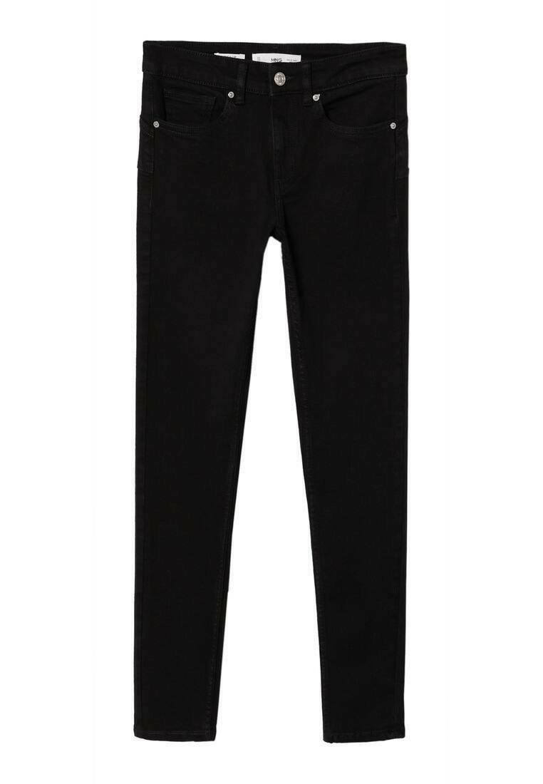 Mango Jeans Skinny Fit zwart denim/blackdenim