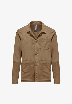 Bomboogie, KROS - Leather jacket - brownstone