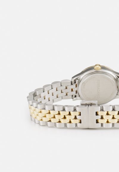 FERRAGAMO DUO MINI - Karóra - silver-coloured/gold-coloured