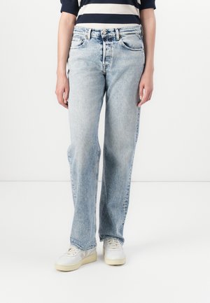 AUBRY PANTS - Jean boyfriend - light blue
