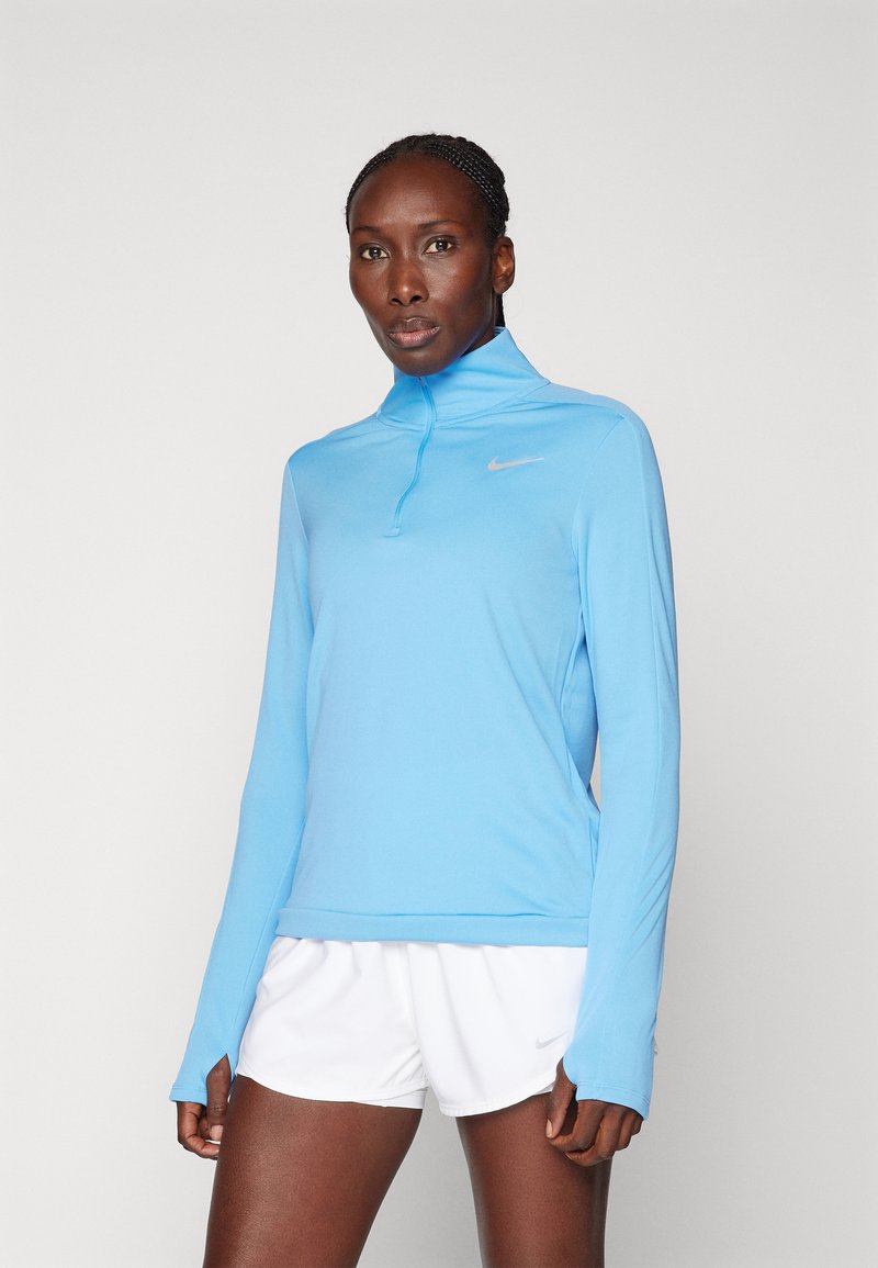Nike Performance DRI-FIT PACER - Top dugih rukava - university blue/reflective silver