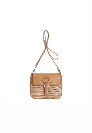 Olkalaukku - brown leather