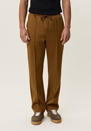 Les Deux CASUAL TRACK PANTS - Pantalon de survêtement - rubber brown