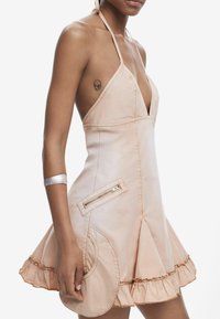 Desigual SHORT - Freizeitkleid - pink