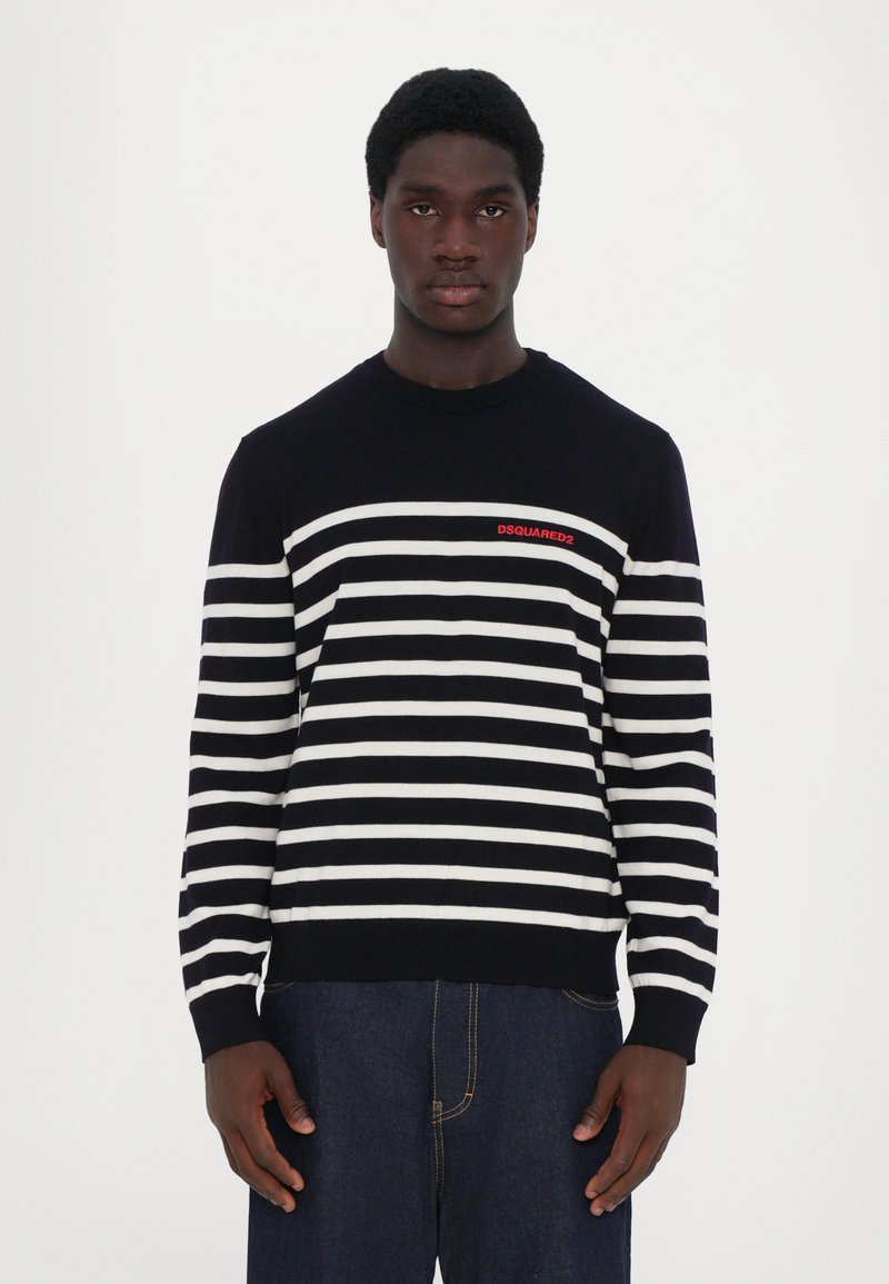 Dsquared2 - SWEATER - Pullover - navy, Agrandir