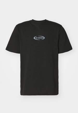 SHORT SLEEVE RETRO LOGO UNISEX - T-Shirt basic - black