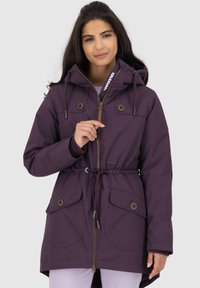 alife & kickin Parka - aubergine