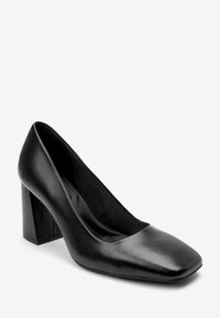 Next FOREVER COMFORT WITH MOTIONFLEX SQUARE TOE BLOCK HEEL STANDARD - Avokkaat - black