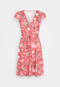 Anna Field Vestido de malha - red/multi-coloured