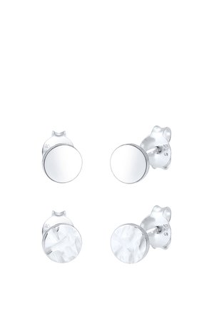 Elli 2 PACK BASIC DESIGN - Oorbellen - silver-coloured