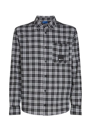 Karl Lagerfeld Jeans, CHEST POCKET CHECKED - Hemd - small black-white yd check