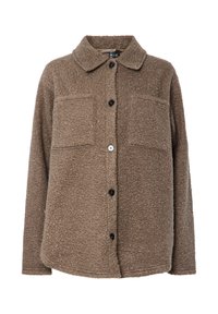 PCOLINE - Manteau court - morel