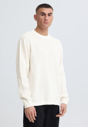 Solid, SDVIAN CREW - Striktrøje - off white