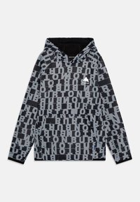 Não selecionado, lined letters