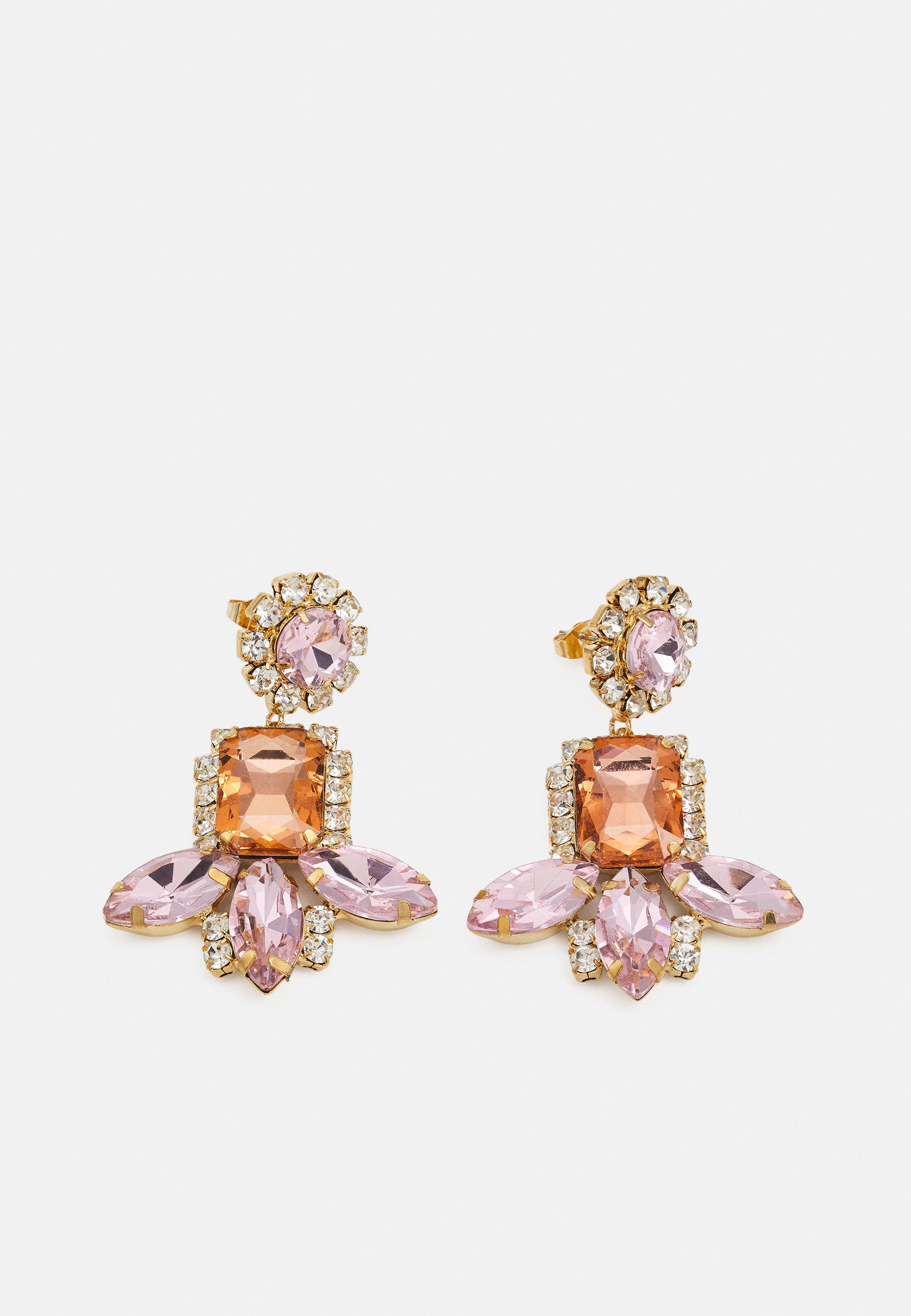 Orecchini in Argento 925 con Zirconi, Madreperla e Perle vere - FANCS•V
