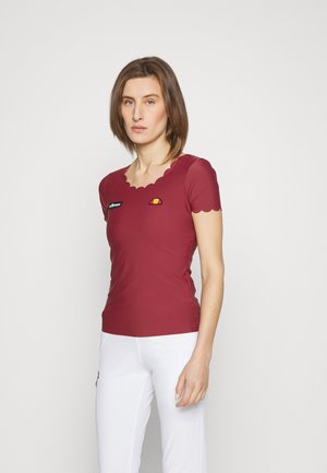 EVIELYN - T-Shirt sport - burgundy