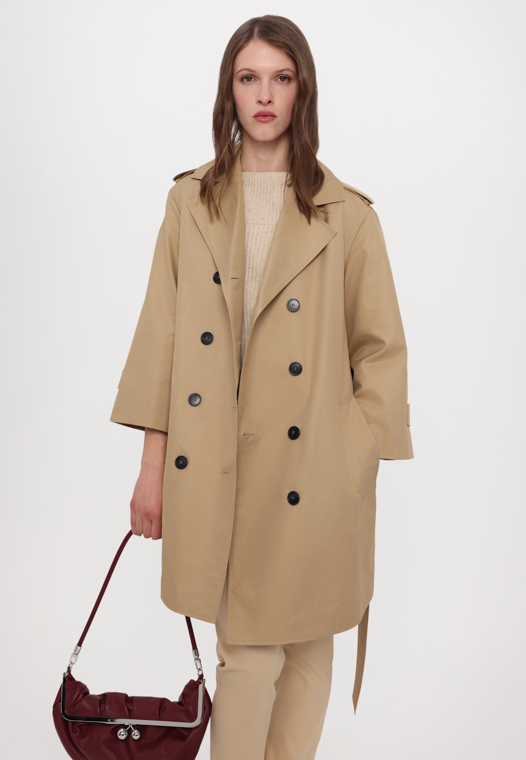 WEEKEND MaxMara ELODIA - Trenchcoat - beige - Zalando