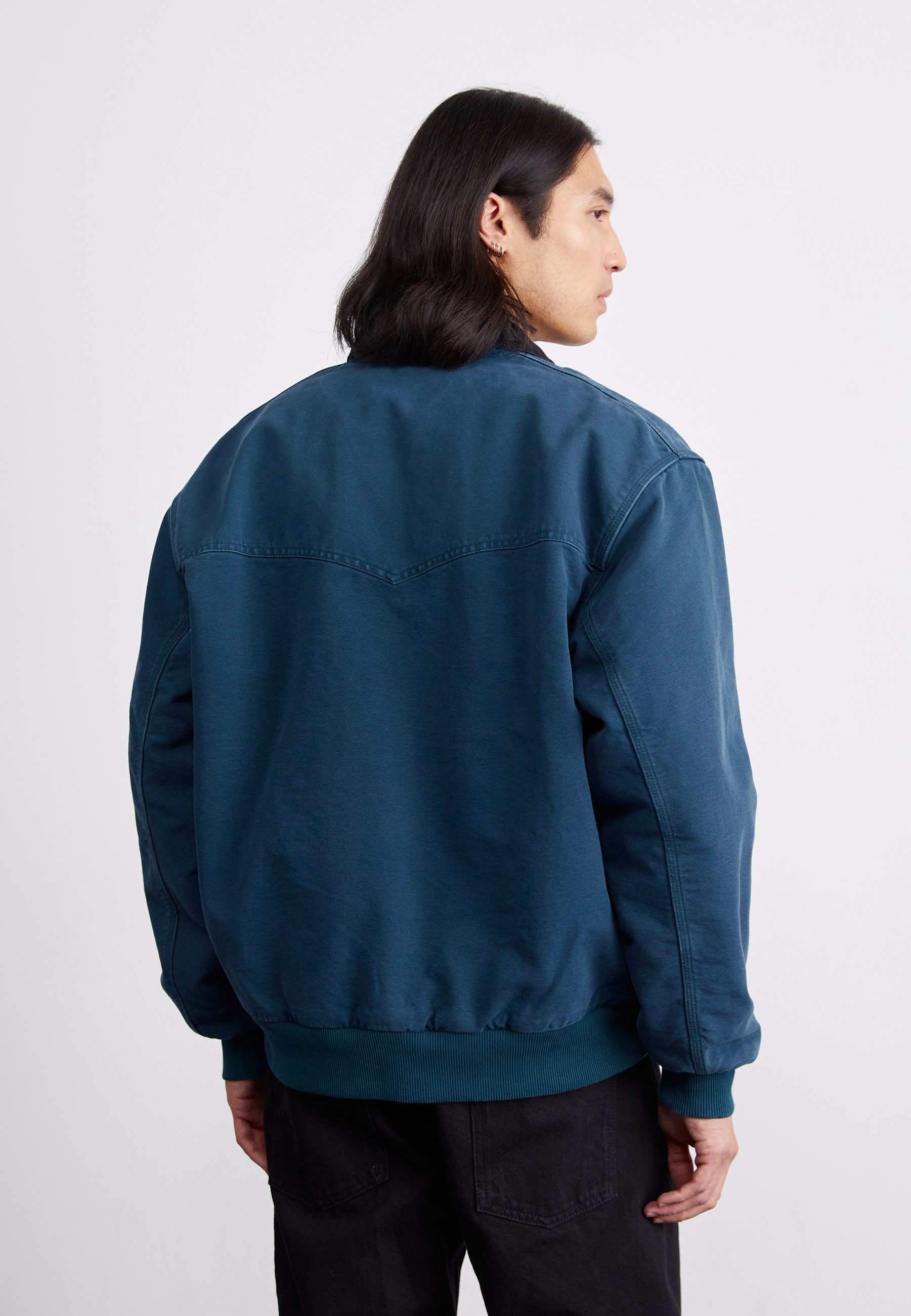 ジャケット・アウター carhartt og santa fe jacket deep lagoon Jackets Carhartt WIP OG Santa Fe Jacket UNISEX Deep Lagoon