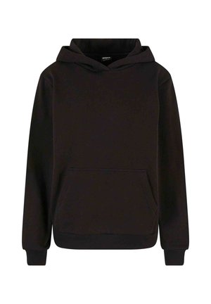Urban Classics LOOSE BRUSHED - Pulover s kapuco - black