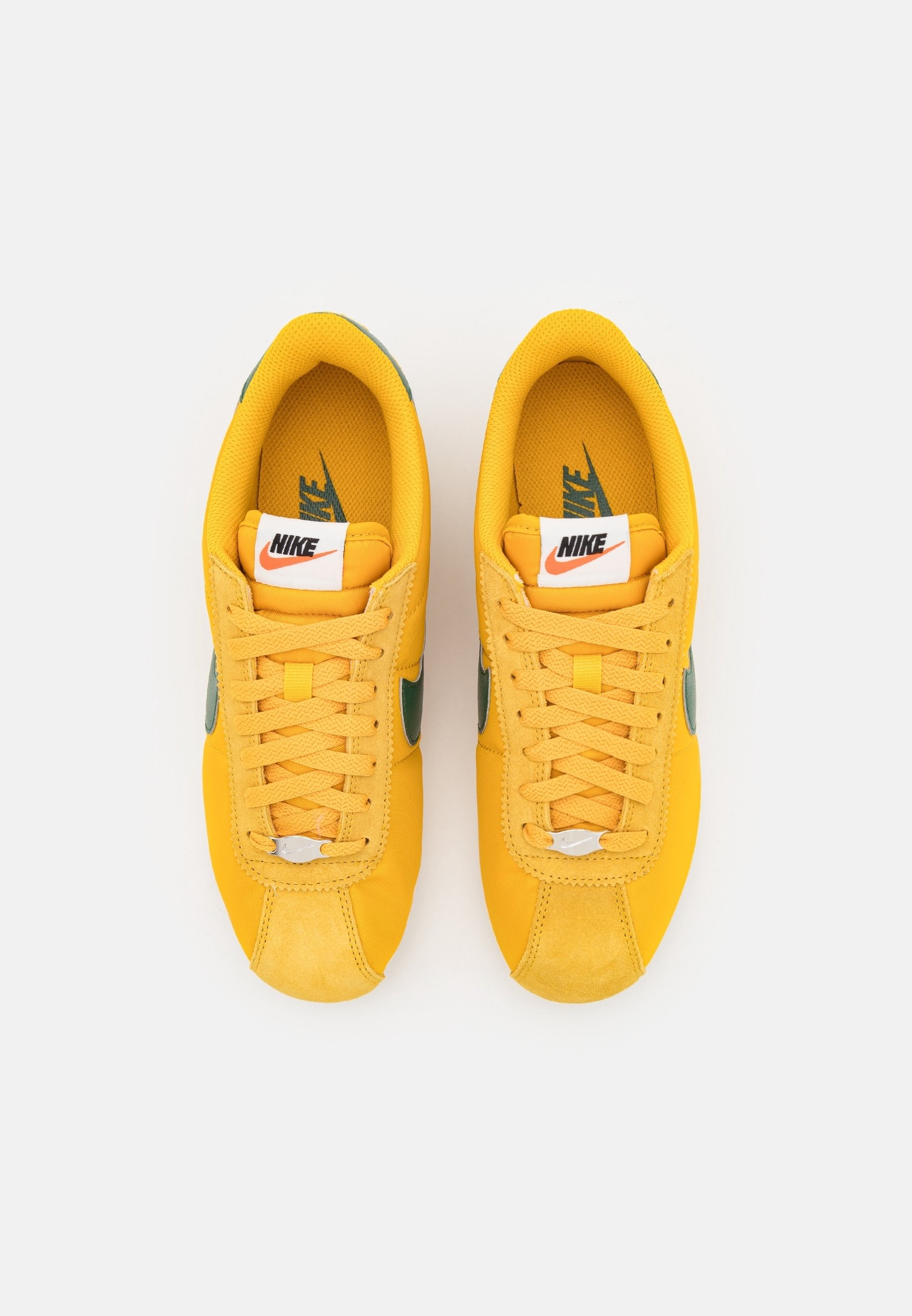 highlighter yellow nike sneakers