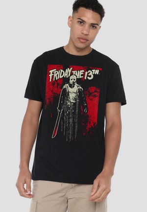 Cotton Soul, FRIDAY THE 13TH/DRIP - T-Shirt print - black