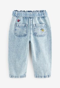 Next LADYBIRD EMBROIDERED SLOUCHY REGULAR FIT - Tapered-Farkut - mid blue denim