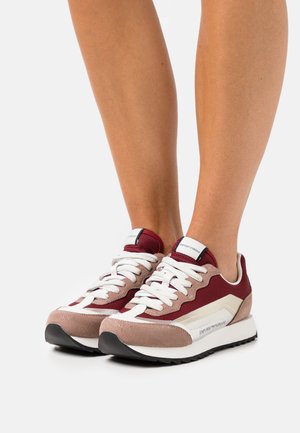 ALLY RETRO - Sneakers basse - grey/beige/green