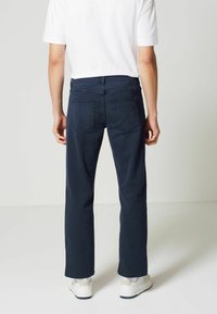 Next Authentic Stretch - Straight leg -farkut - dark indigo blue
