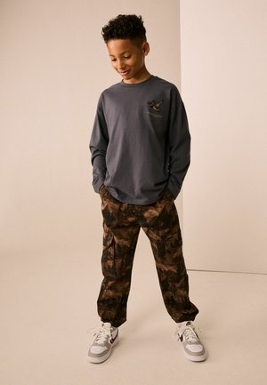 Next, REGULAR FIT  - Long sleeved top - charcoal grey