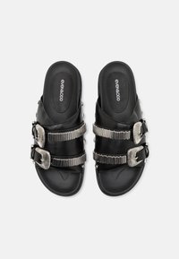 Even&Odd Wide Fit Pantofle - black
