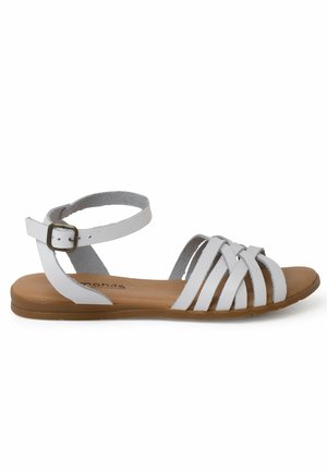 Riemensandalette - blanco