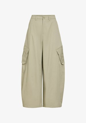 VILA, TROUSERS VIKASU BARREL-FIT - Pantalon cargo - seneca rock