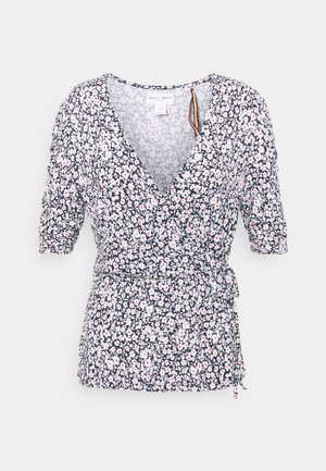 NORMA - Printtipaita - navy