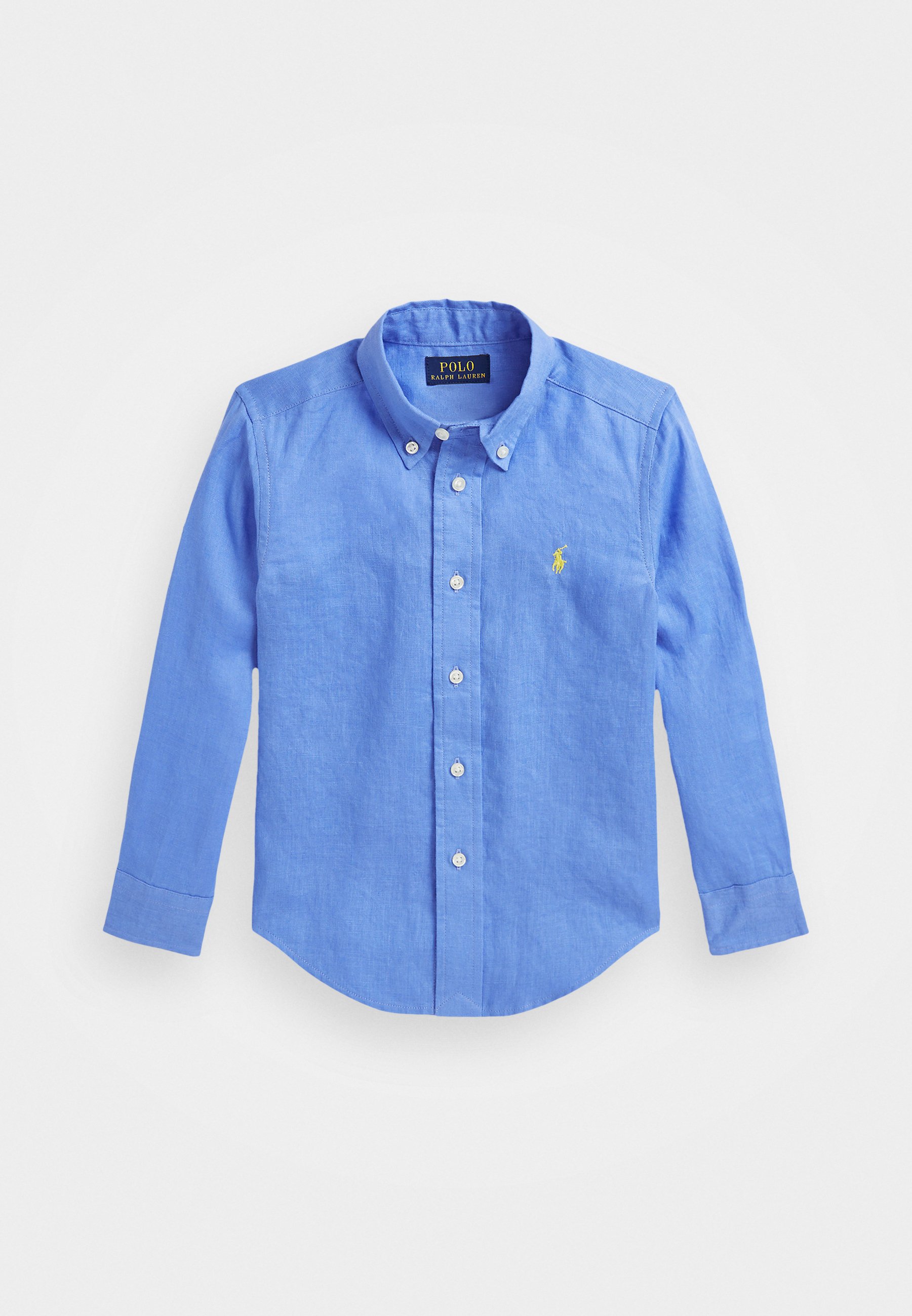 Ralph Lauren Linnen Overhemd Blauw Linnen Hemd Ralph Lauren Heren