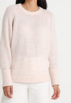 Striktrøje - pink