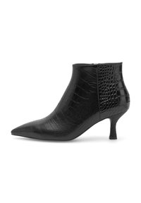 Woden VERA CROCO - Tronchetti - black