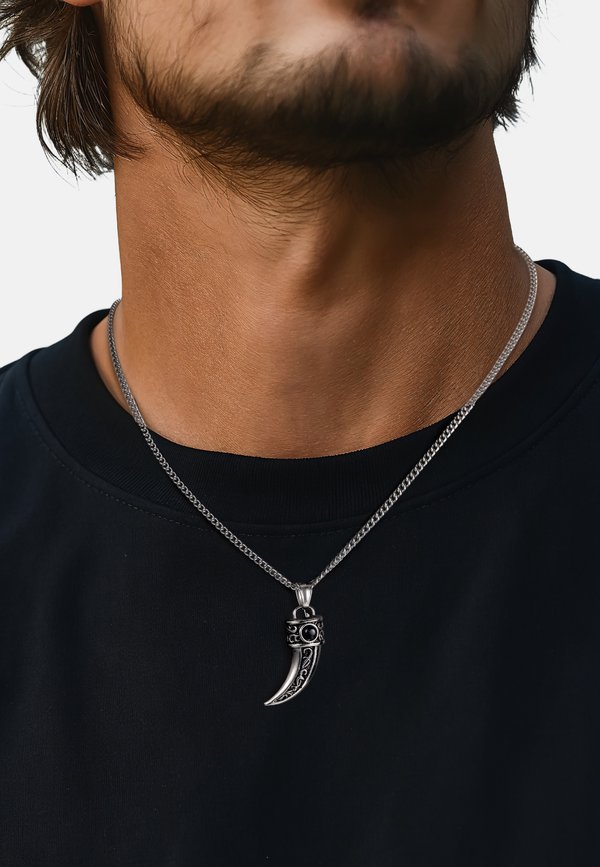 Halskette - silberfarben