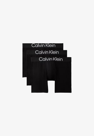 Calvin Klein Underwear, 3 PACK BOXER BRIEFS - ULTRA SOFT LYOCELL - Боксерки - black